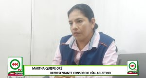 ADMINISTRADORA DE “VIAL AGUSTINOS” PROMETE PAGO A VOLQUETEROS