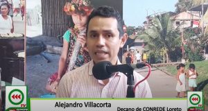 Alejandro Villacorta decano de Condere Loreto