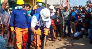 Para reparación de toda la red de alcantarillado