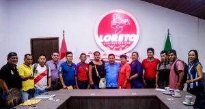 GOBERNADOR RENÉ CHÁVEZ SE REUNIÓ CON DIRIGENTES DE LAS CUENCAS DEL RÍO ITAYA Y BAJO AMAZONAS