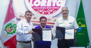 GOREL Y SERFOR FIRMAN CONVENIO INTERINSTITUCIONAL EN FAVOR DE LA FLORA Y FAUNA EN LORETO