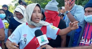 POBLADORES DEL ASENTAMIENTO HUMANO VILLA CRUZ FUERON DESALOJADOS