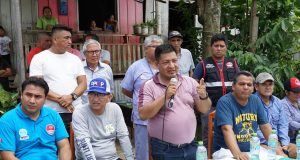» GOBERNADOR REGIONAL Y DIRECTOR DEL OPIPP, CONCRETAN INICIO DE OBRA “PUENTE AÉREO LOS CLAVELES»
