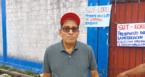 TRABAJADORES DEL GOREL PROTESTAN POR LEY DE NEGOCIACIÓN COLECTIVA