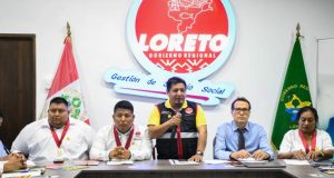 GOBERNADOR REGIONAL DE LORETO INAUGURA PRIMERA SESIÓN ORDINARIA DE LA ASAMBLEA DE LA MRA