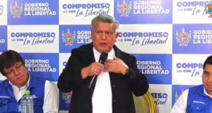 La Libertad: Acuña asegura que se ha destinado 20% de presupuesto para atender emergencias