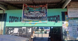 ALUMNOS EN RIESGO POR ESTADO CALAMITOSO DE COLEGIO QUISTOCOCHA