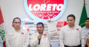 MAS DE 76 MILLONES TRANSFIERE EL MINISTERIO DE ECONOMÍA Y FINANZAS AL GOBIERNO REGIONAL DE LORETO