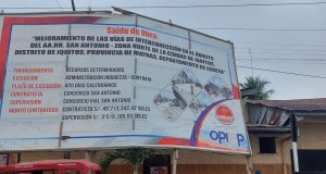 AVENIDA SAN ANTONIO SIGUE RETRASADA