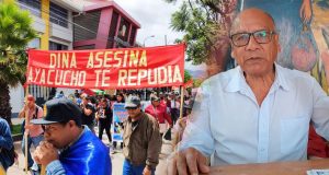 Frente de Defensa de Ayacucho rechaza anuncio de Dina Boluarte de quedarse hasta 2026
