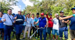 GOBERNADOR REGIONAL DE LORETO INAUGURA LOCAL DE JUZGADO DE PAZ Y ANUNCIA IMPORTANTE INVERSIÓN EN EL NAPO