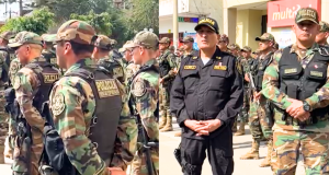 La Libertad: Policías de la Dinoes llegan a Virú para prevenir protestas contra el gobierno