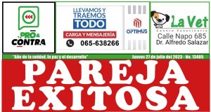 Portada de hoy Jueves 27