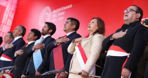 Dina Boluarte es abucheada durante ceremonia de aniversario de la Batalla de Junín