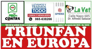 Portada de hoy lunes 7