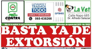 Portada de hoy miércoles 9