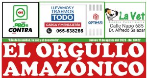 Portada de hoy jueves 17