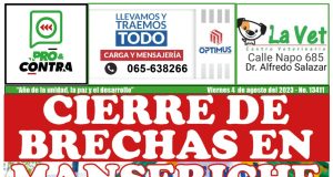 Portada de hoy viernes 4