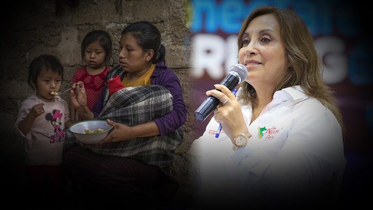 Midis: La culpa del hambre en Perú son las protestas contra Dina Boluarte
