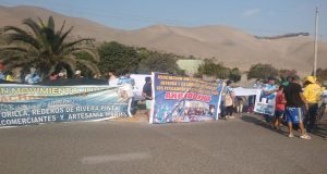 Refinería La Pampilla: Pescadores protestan por nuevo derrame de petróleo en Ventanilla