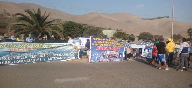 Refinería La Pampilla: Pescadores protestan por nuevo derrame de petróleo en Ventanilla