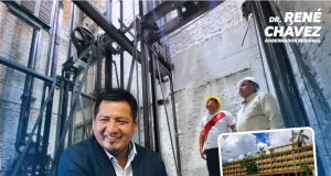 DESPUÉS DE 33 AÑOS GOBERNADOR RENÉ CHÁVEZ RENUEVA ASCENSORES DEL HOSPITAL REGIONAL DE LORETO