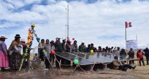 Innovación en Puno: Energía solar para obtener agua subterránea y superar la escasez hídrica