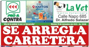 Portada de hoy viernes 15