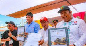 GOBERNADOR RENÉ CHÁVEZ DA INICIO A OBRAS DE MEJORAMIENTO DE SERVICIOS EDUCATIVOS EN REQUENA