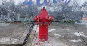 HIDRANTE DE INCENDIOS INUNDA CALLE EN “RÍO MAR”