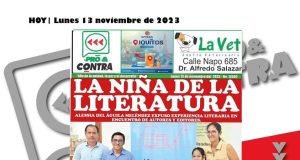 NUESTRA CARÁTULA DEL 13 DE NOVIEMBRE DEL 2023