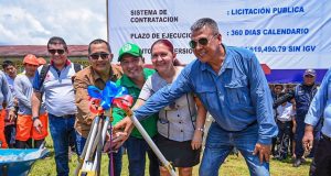 GOBERNADOR INICIÓ EN SAN PABLO MEJORAMIENTO EN I.E. El AMAUTA