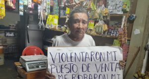 COMERCIANTES DE MERCADO CLAVERO SON VÍCTIMAS DE ROBO