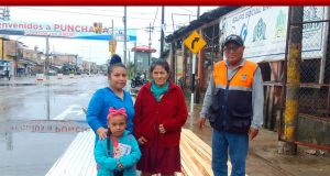 M.D.P. ENTREGA MATERIALES DE CONSTRUCCIÓN A VIVIENDAS AFECTADAS