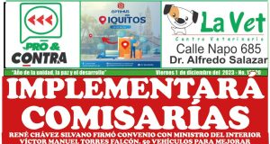 PORTADA DEL DÍA VIERNES 1 DE DICIEMBRE DEL 2023