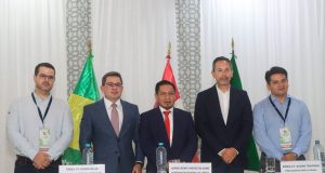 GOBERNADOR DE LORETO INAUGURA I COMITÉ DE FRONTERA AMAZÓNICO NORTE PERÚ-BRASIL