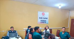 La Gerencia Regional de Salud Loreto, a través de la Dirección Ejecutiva del Centro de Prevención y Control de Enfermedades, en coordinación con la Dirección de Epidemiología, viene organizando el taller de capacitación «Fortalecimiento de capacidades de vigilancia epidemiológica mediante el uso de herramientas cartográficas», dirigido a profesionales biólogos de las IPRESS Requena, Tamshiyacu, América, San Roque, Quistococha y Bellavista Nanay.