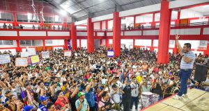 GOBERNADOR REGIONAL DE LORETO INAUGURA MODERNO COLEGIO 60027 EN SANTA CLARA