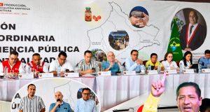 GOBERNADOR DE LORETO PRESENTE EN XI SESIÓN DESCENTRALIZADA Y VI AUDIENCIA PÚBLICA DE LA COMISIÓN DE PRODUCCIÓN DEL CONGRESO