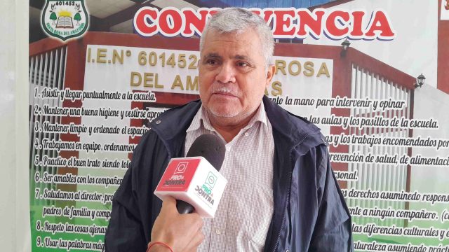 ORLANDO ORBE DÁVILA - DIRECTOR COLEGIO N° 601452 “SANTA ROSA DEL AMAZONAS”