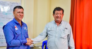 Director ejecutivo del OPIPP Jaker Tello coordina con Rodil Tello rector de la Unap
