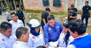 Para solución de conflicto social sobre puente en Los Girasoles en AA.HH. Los Claveles en Punchana
