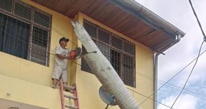 UNIDAD DE GESTIÓN AMBIENTAL ATIENDE EMERGENCIA EN UNA VIVIENDA DE PUNCHANA