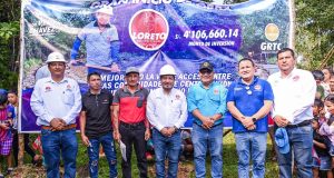 MEJORAN VÍA ENTRE COMUNIDADES DE BELÉN