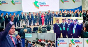 GOBERNADOR DR. RENÉ CHÁVEZ PARTICIPA EN EL V CONSEJO DE ESTADO REGIONAL Y LOGRA PRIMER PASO PARA EL FINANCIAMIENTO DE 2 PROYECTOS DE AGUA Y ALCANTARILLADO