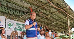 VLADIMIR CHONG LLEGA A COMUNIDAD NATIVA BUENA VISTA PARA ATENDER NECESIDADES DE LA POBLACIÓN