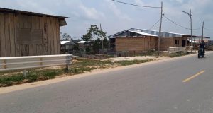 POBLADORES DESTRUYEN AV. PADRES AGUSTINOS