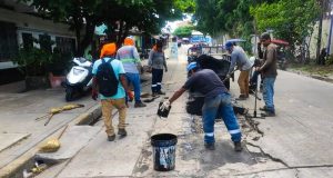 M.D.P. REALIZA MEJORAMIENTO Y MANTENIMIENTO DE VÍAS EN LA ZONA URBANA DEL DISTRITO