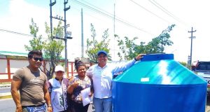 TANQUE DE AGUA PARA EL PASAJE 5 DE DICIEMBRE