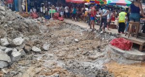 REPARAN VÍAS EN MAL ESTADO EN BELÉN